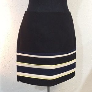 White House Black Market Career Skirt Black 6P